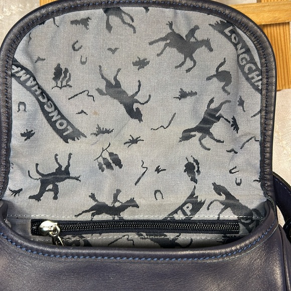 Longchamp leather crossbody small bag - Picture 12 of 16